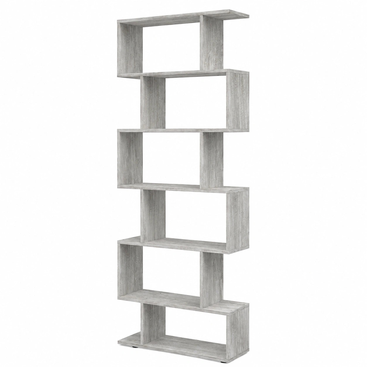 Vicco Raumtrenner Levio in Grau, 70 x 192,2 cm, vielseitig einsetzbar mit zweiseitiger Z-Form
