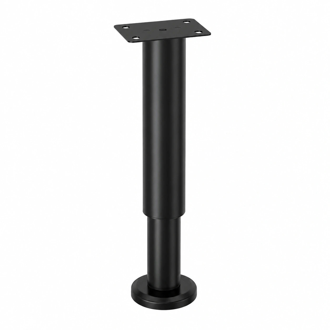 Verstellbare Metallmöbelfüße, 25-42 cm, 2er Set für Bettrahmen, Sofa und Schrank
