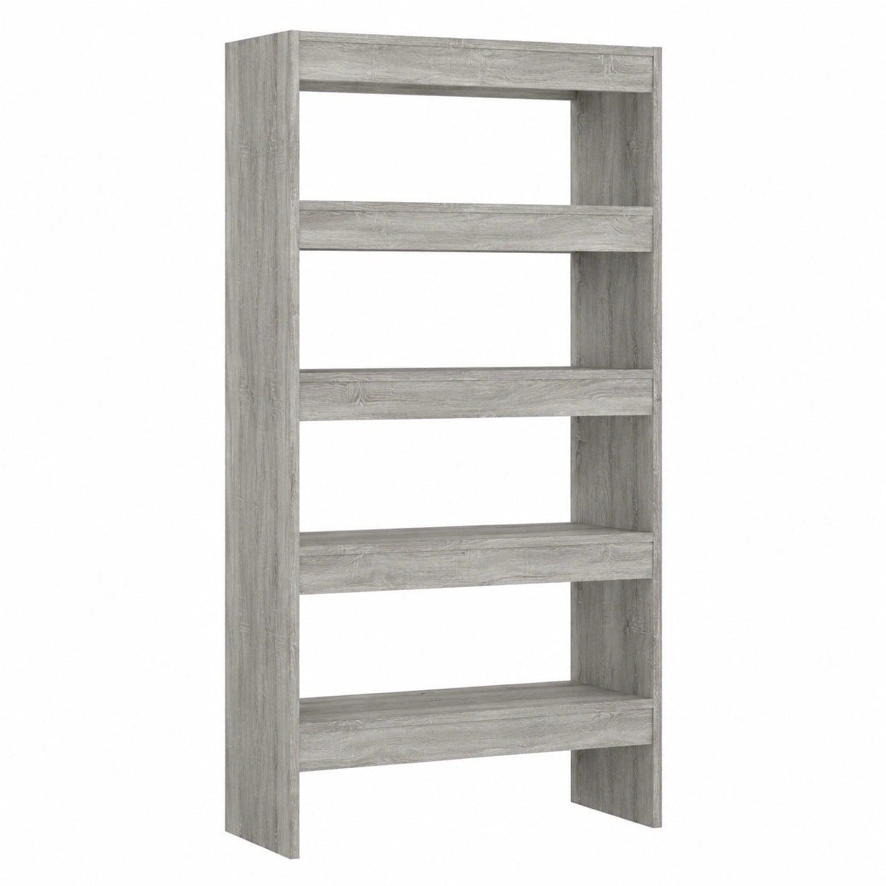 Modernes Bücherregal in Sonoma Eiche, 80x30x166 cm, vielseitiger Raumteiler für Wohnzimmer und Flur