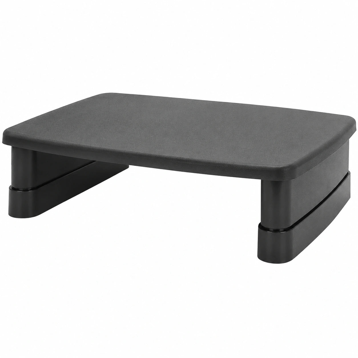 Verstellbarer Computer-Monitorständer, ergonomisch, bis 10 kg - Schwarz