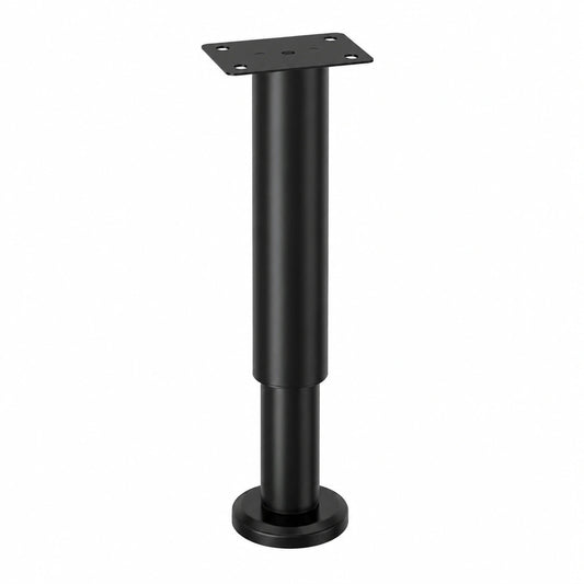 Verstellbare Metallmöbelfüße, 25-42 cm, 2er Set für Bettrahmen, Sofa und Schrank